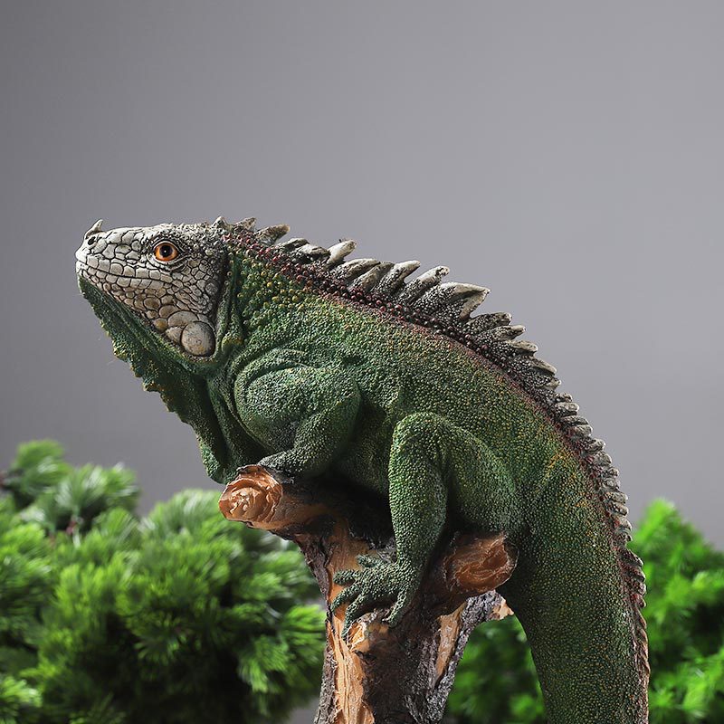 Lizard Resin Statue for Living Room, TV Cabinet, Desktop, Balcony & Garden Decorations