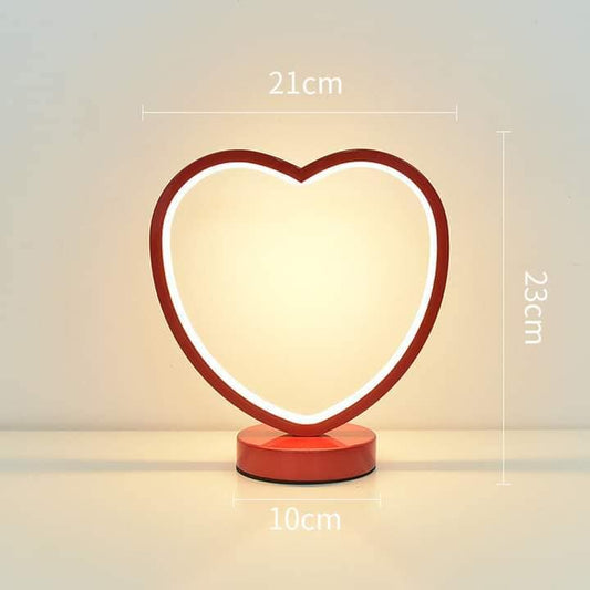 Psychic Decor - Heart Lamp for Valentine's Gift ideas - Wedding Bedroom Lamp