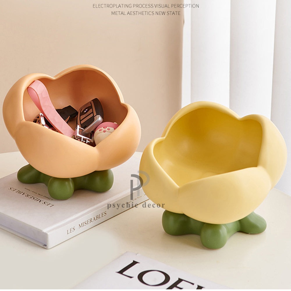 Psychic Decor Nordic Style Jewelry Tulip Tray/ Key Holder - Home decoration