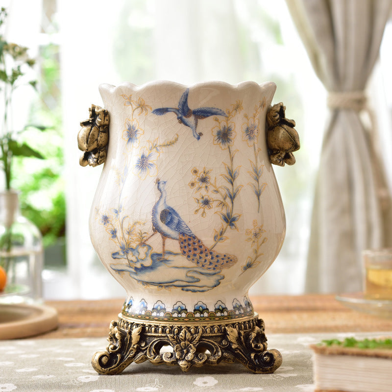 Psychic Decor European Styled Ceramic Vase